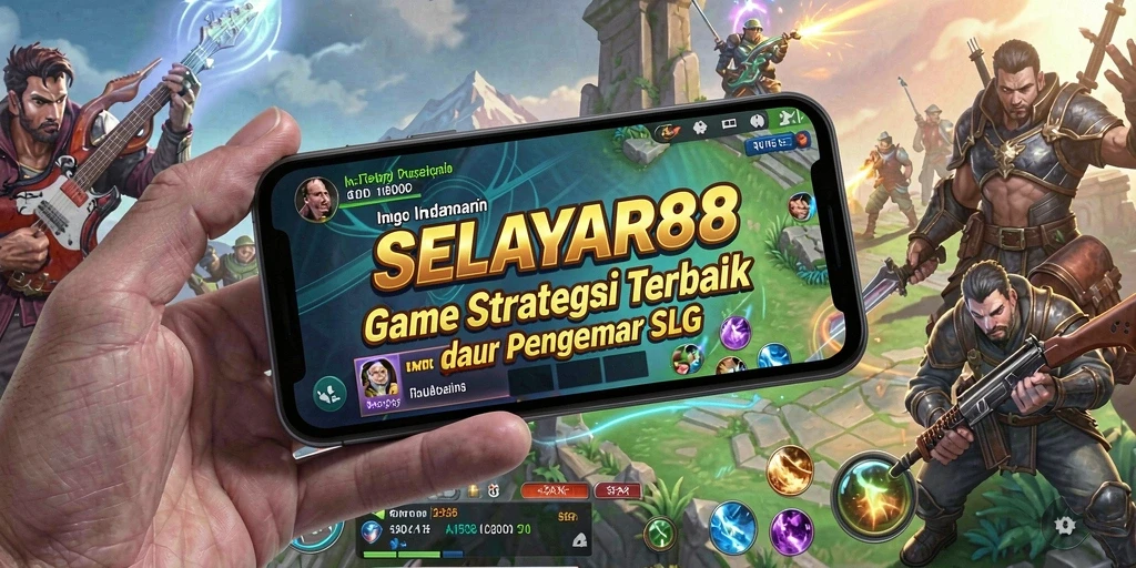Tampilan gameplay SLG dengan strategi mendalam dan interaksi multiplayer.