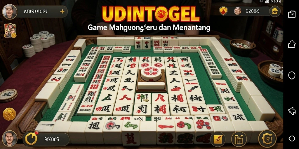 Tampilan gameplay seru dari UDINTOGEL yang penuh warna.