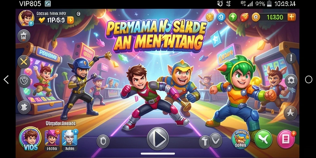 Gameplay menarik dan penuh tantangan dalam VIP805.