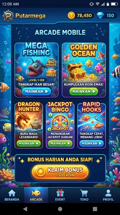 Proses unduh yang cepat dan efisien di putarmega.